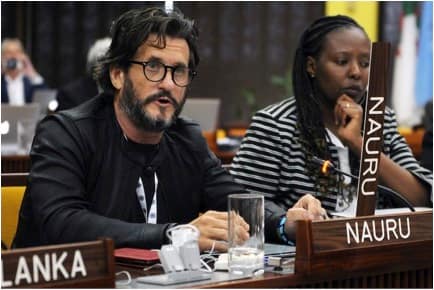 Nauru-delegation