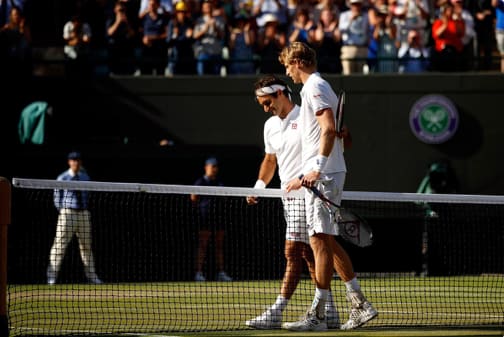 Federer and Anderson