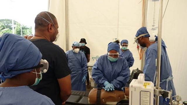 Australia spends $100m in ‘quick financial support’ for Pacific countries hit by cyclone and pandemic
