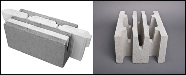 insulated cement block