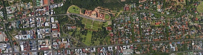 Union Buildings Above