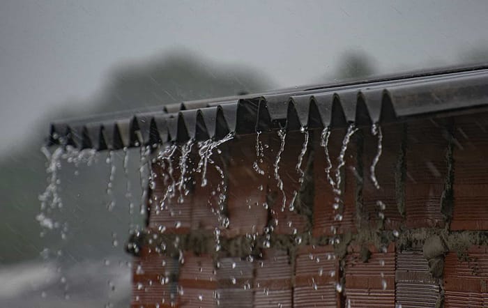 Roof rain waterproofing